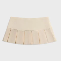 Jupe plissée micro mini