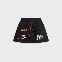 Jupe-short Riley à logo Kith Kids