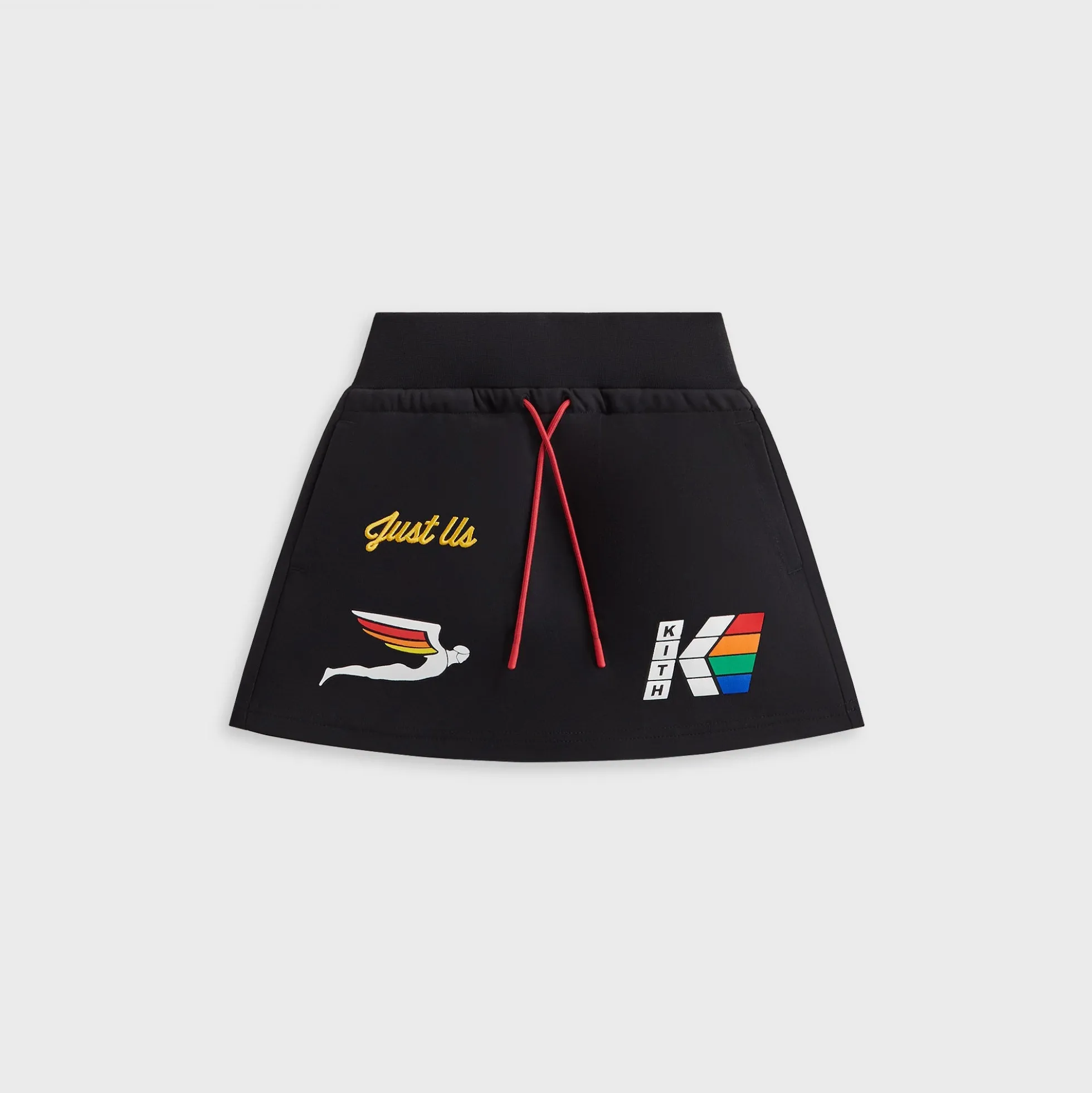 Jupe-short Riley à logo Kith Kids