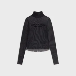 Kith Amina Pull à col roulé en maille pour femme