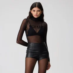 Kith Amina Pull à col roulé en maille pour femme