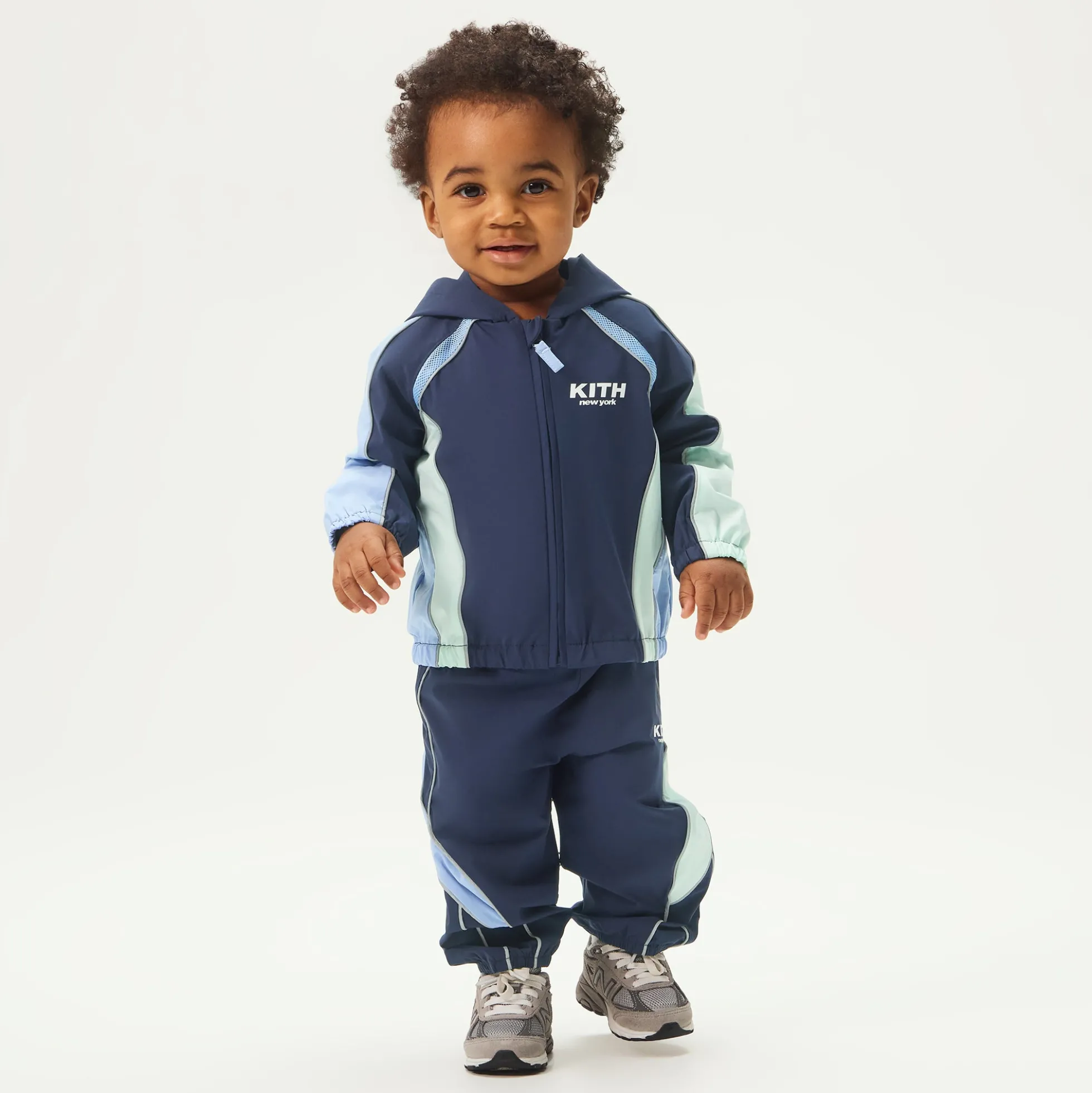 Kith Baby Blocked Hooded Milo Track Jacket