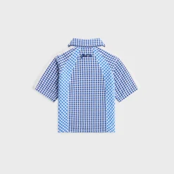 Kith Baby Color-Blocked Gingham Apollo Shirt