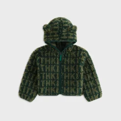 Kith Baby Monogram Sherpa Teddy Jacket