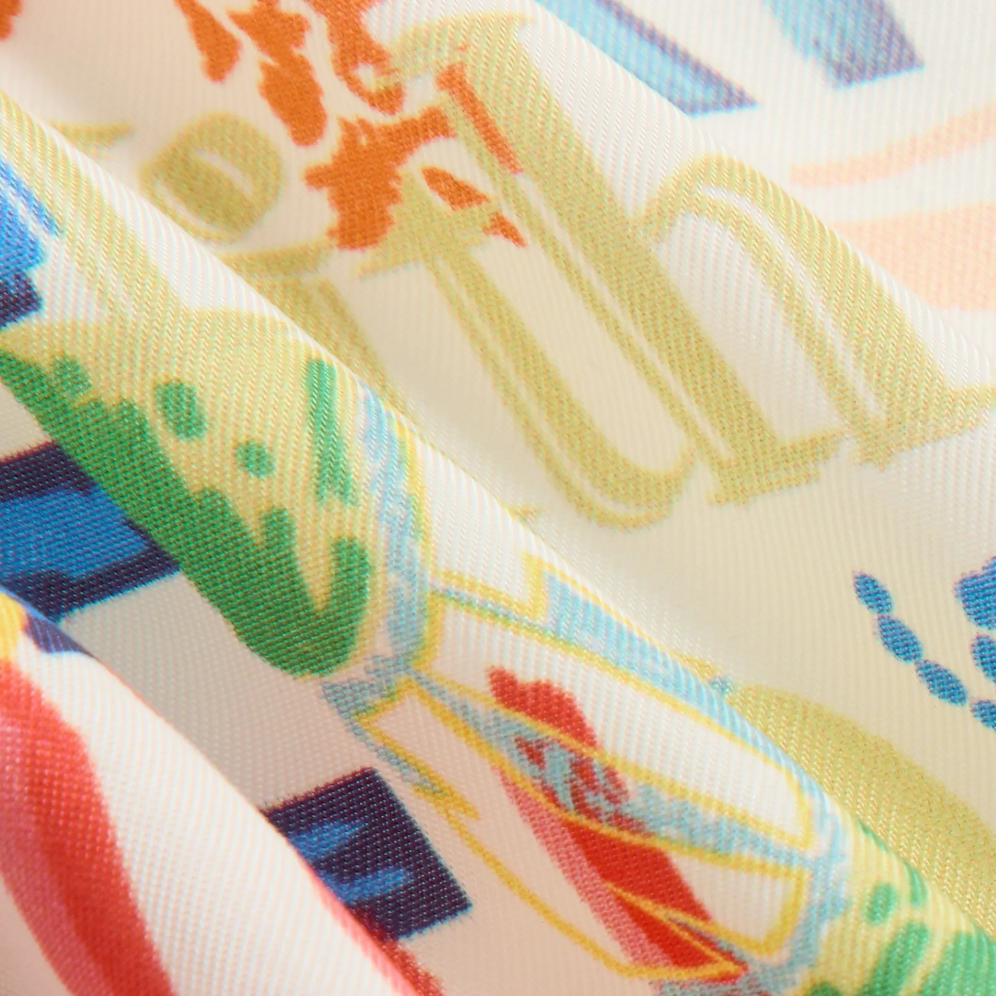 Kith Baby Sketched Monogram Thompson Camp Shirt