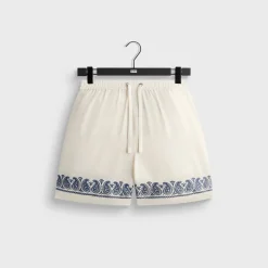 Kith Cupro Linen Cedar Short