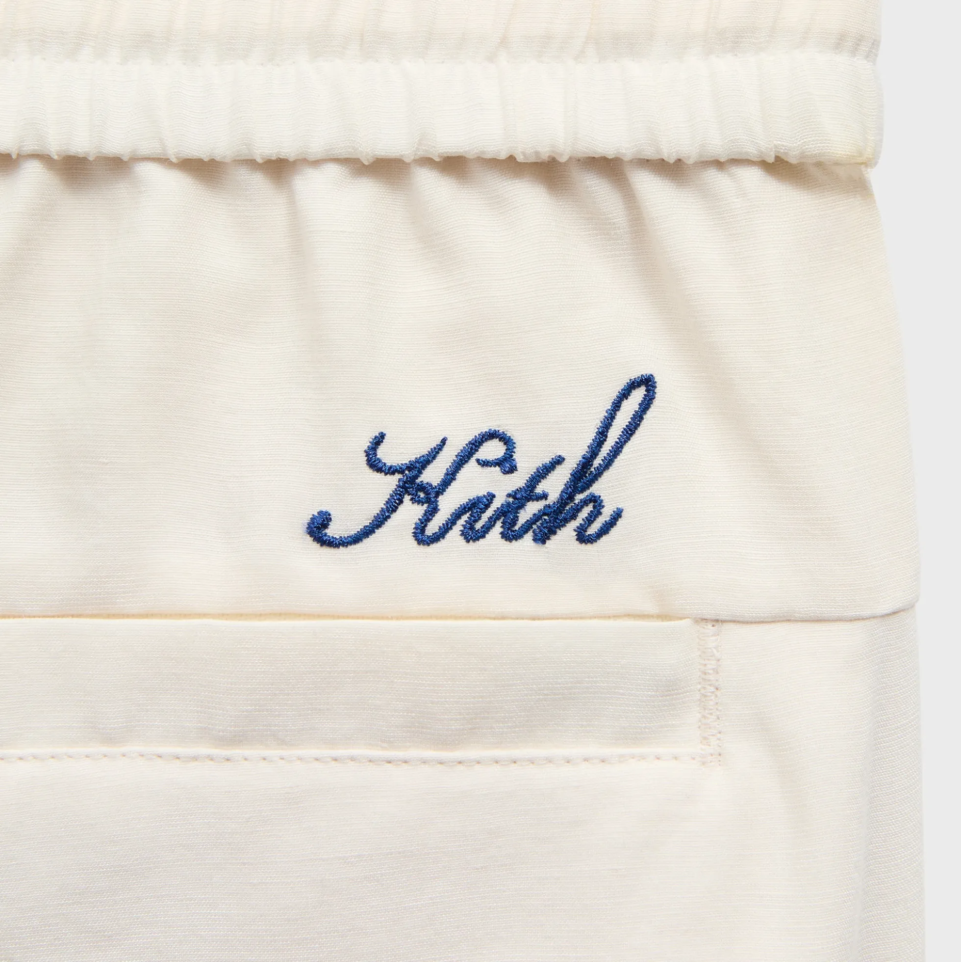 Kith Cupro Linen Cedar Short