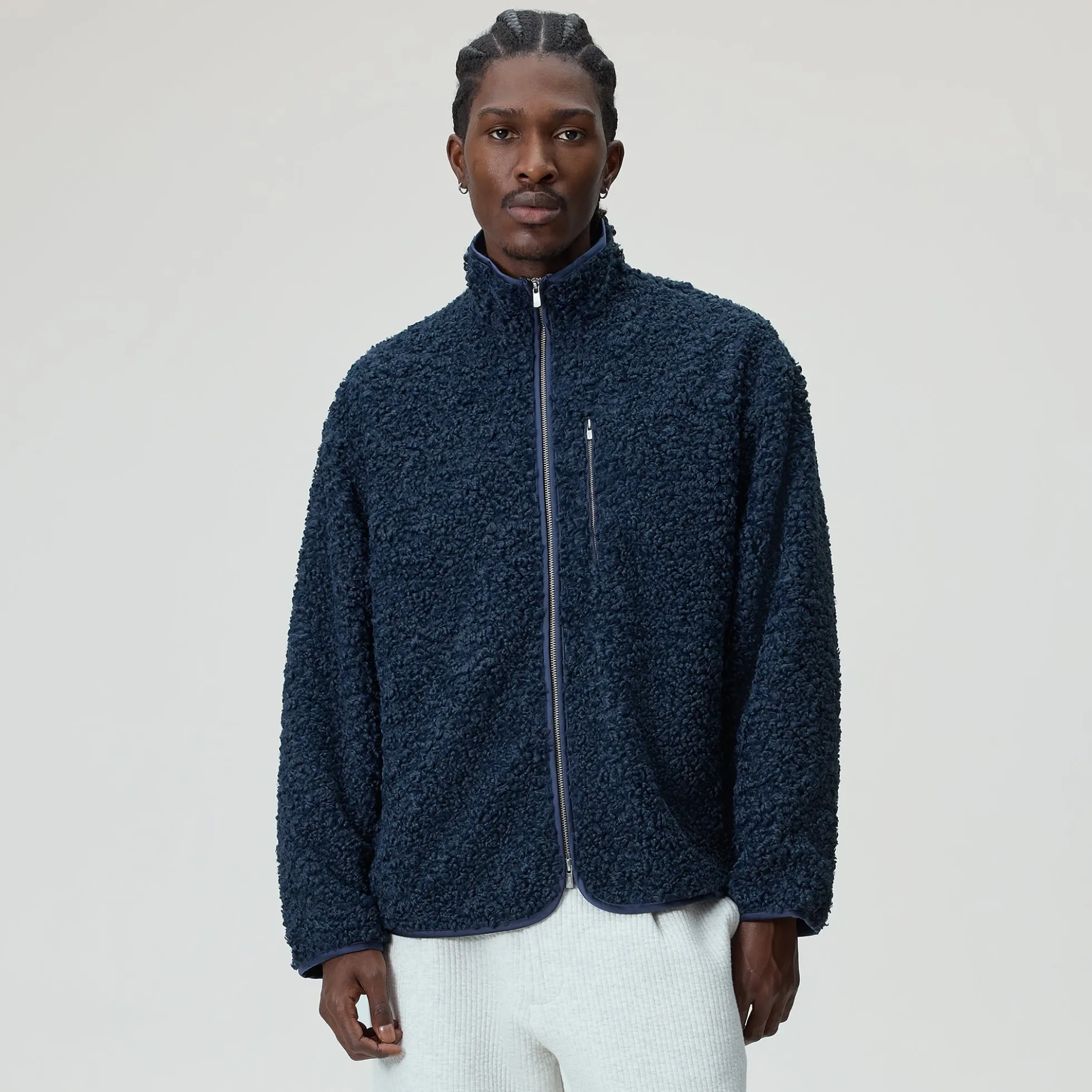 Kith Curly Sherpa Antony à fermeture éclair intégrale