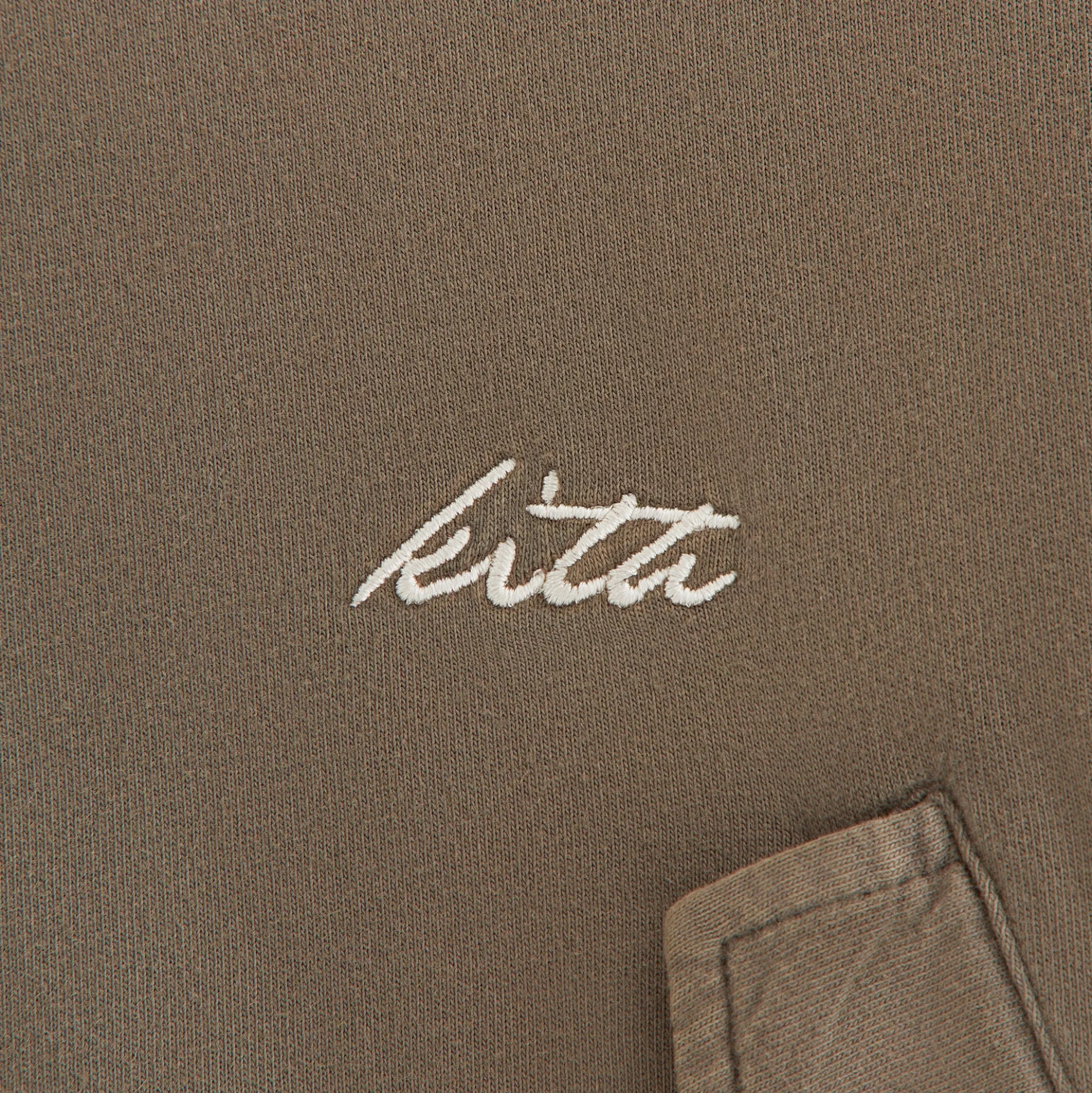 Kith Femme Loren Veste Bomber Courte en Daim