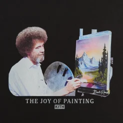 Kith for Bob Ross Joy of Painting Portrait Tee