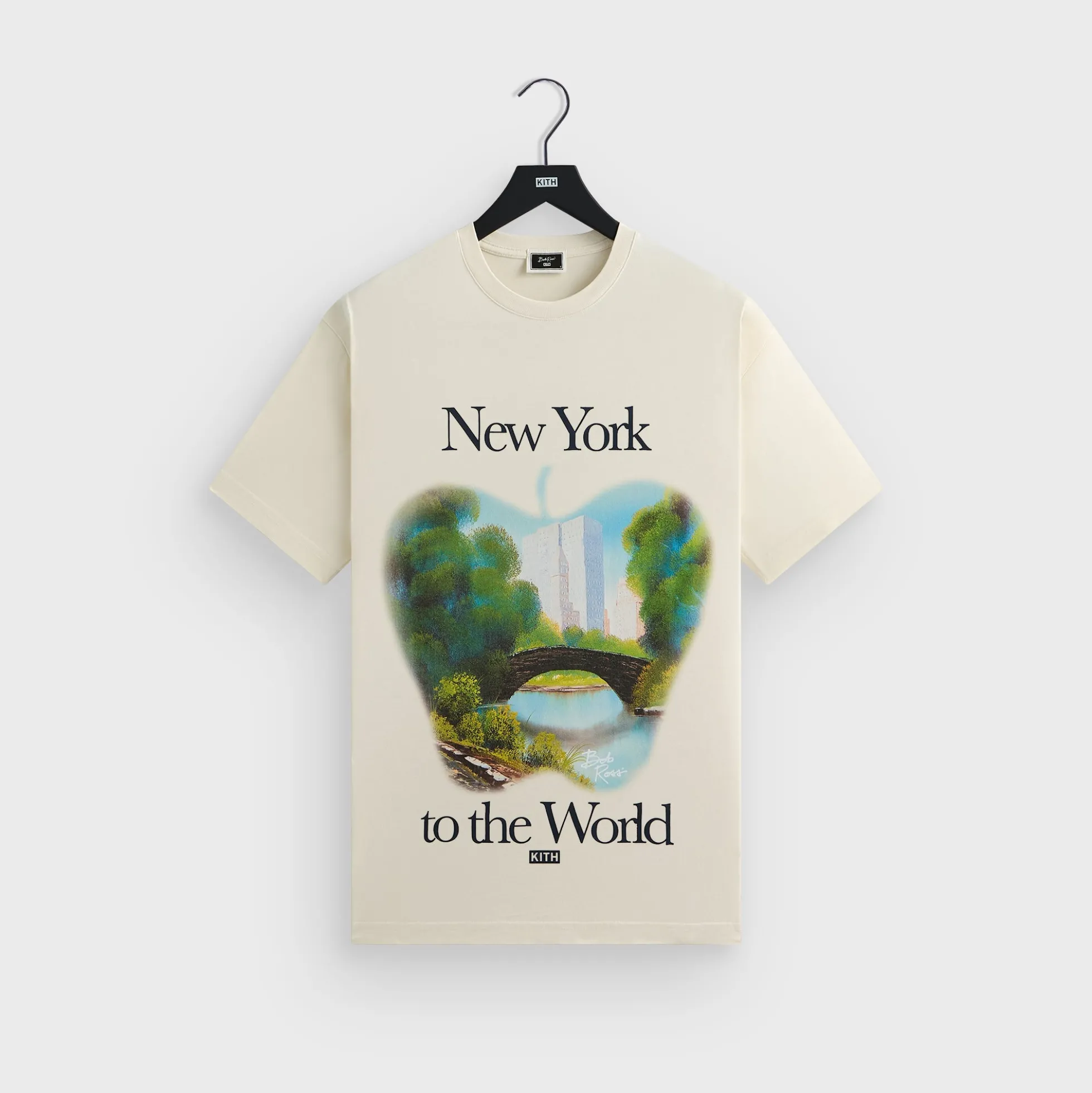 Kith for Bob Ross New York to the World Vintage Tee