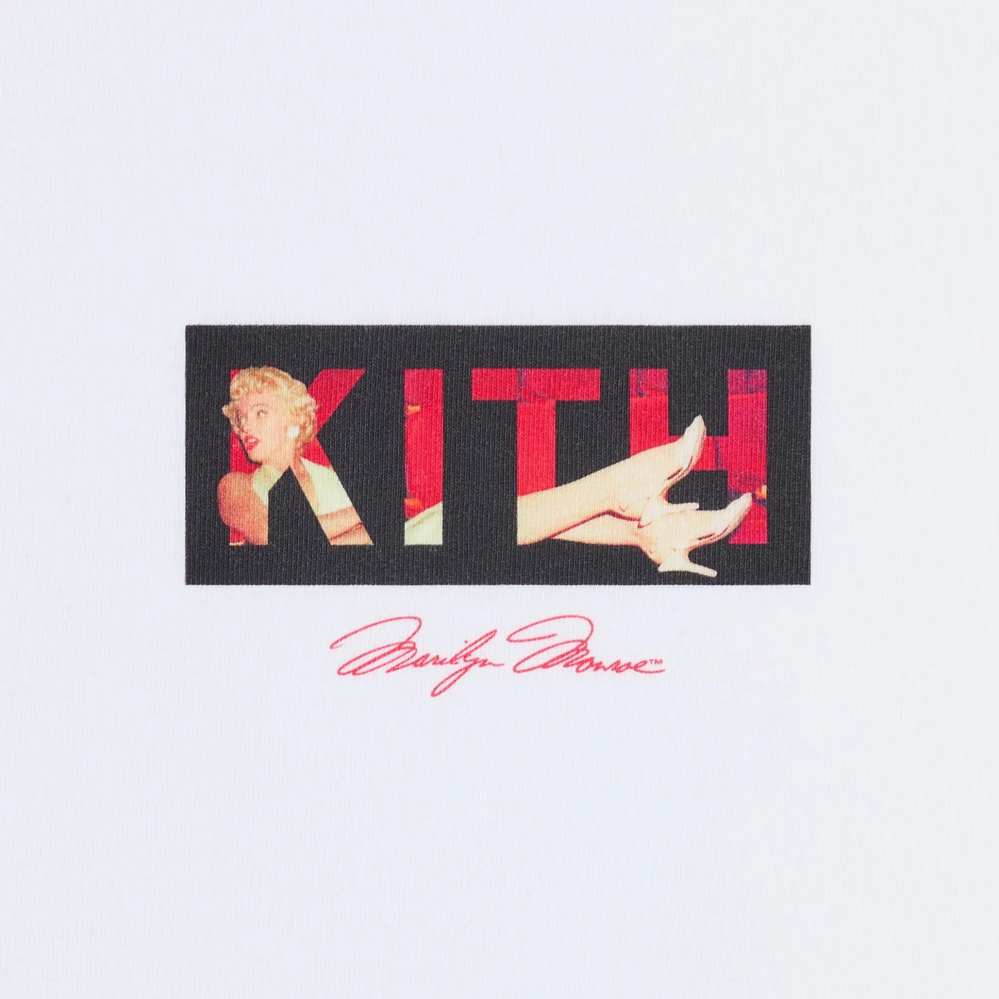 Kith for Marilyn Monroe Seven Year Classic Logo Tee