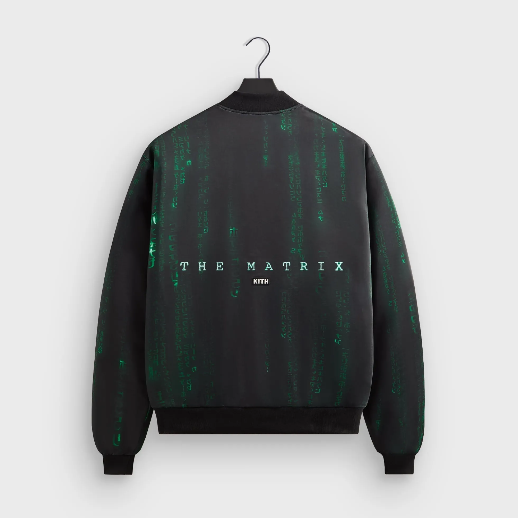 Kith for The Matrix Vance Satin Bomber Jacket