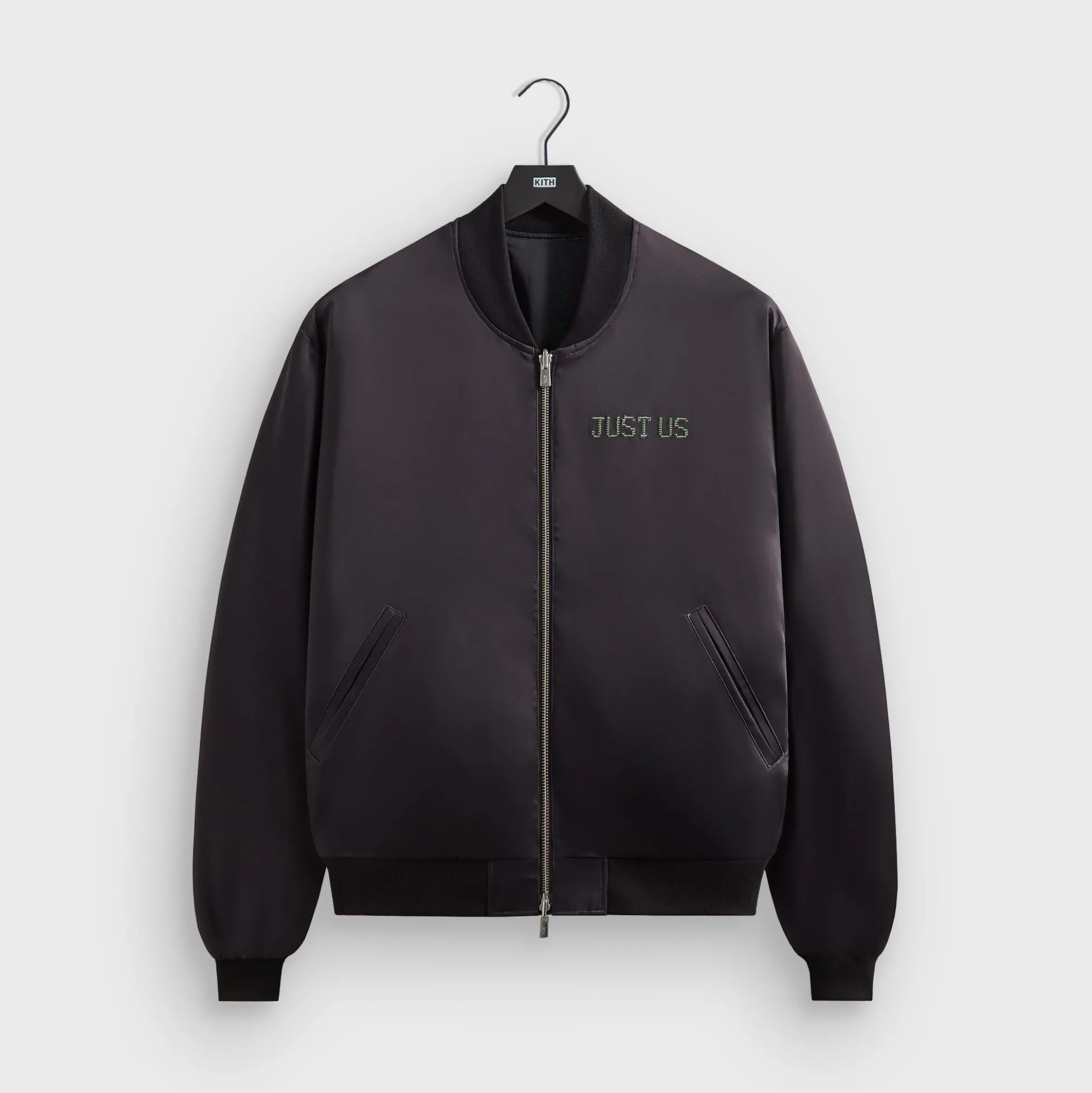 Kith for The Matrix Vance Satin Bomber Jacket