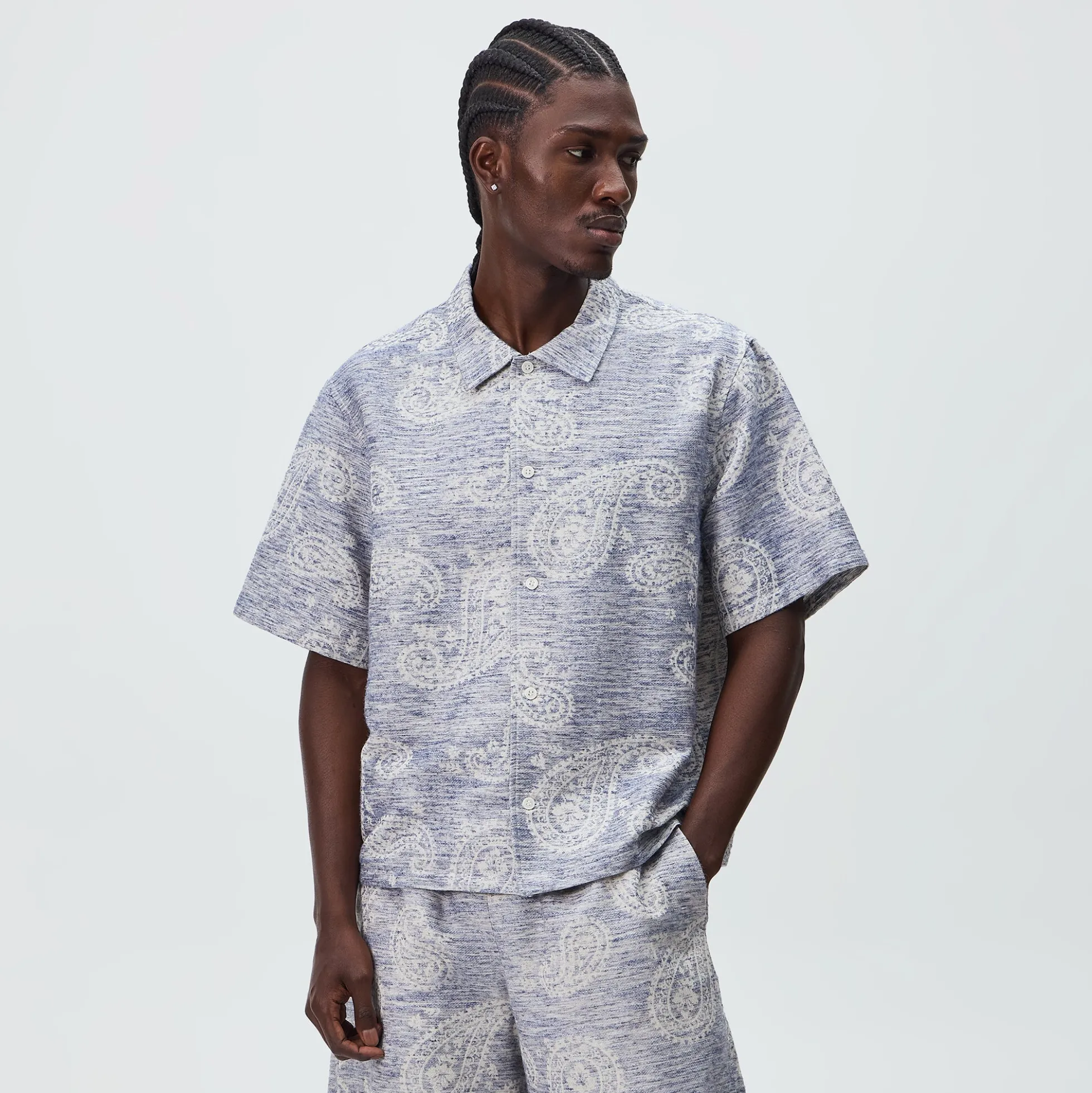 Kith Heathered Paisley Torin Shirt