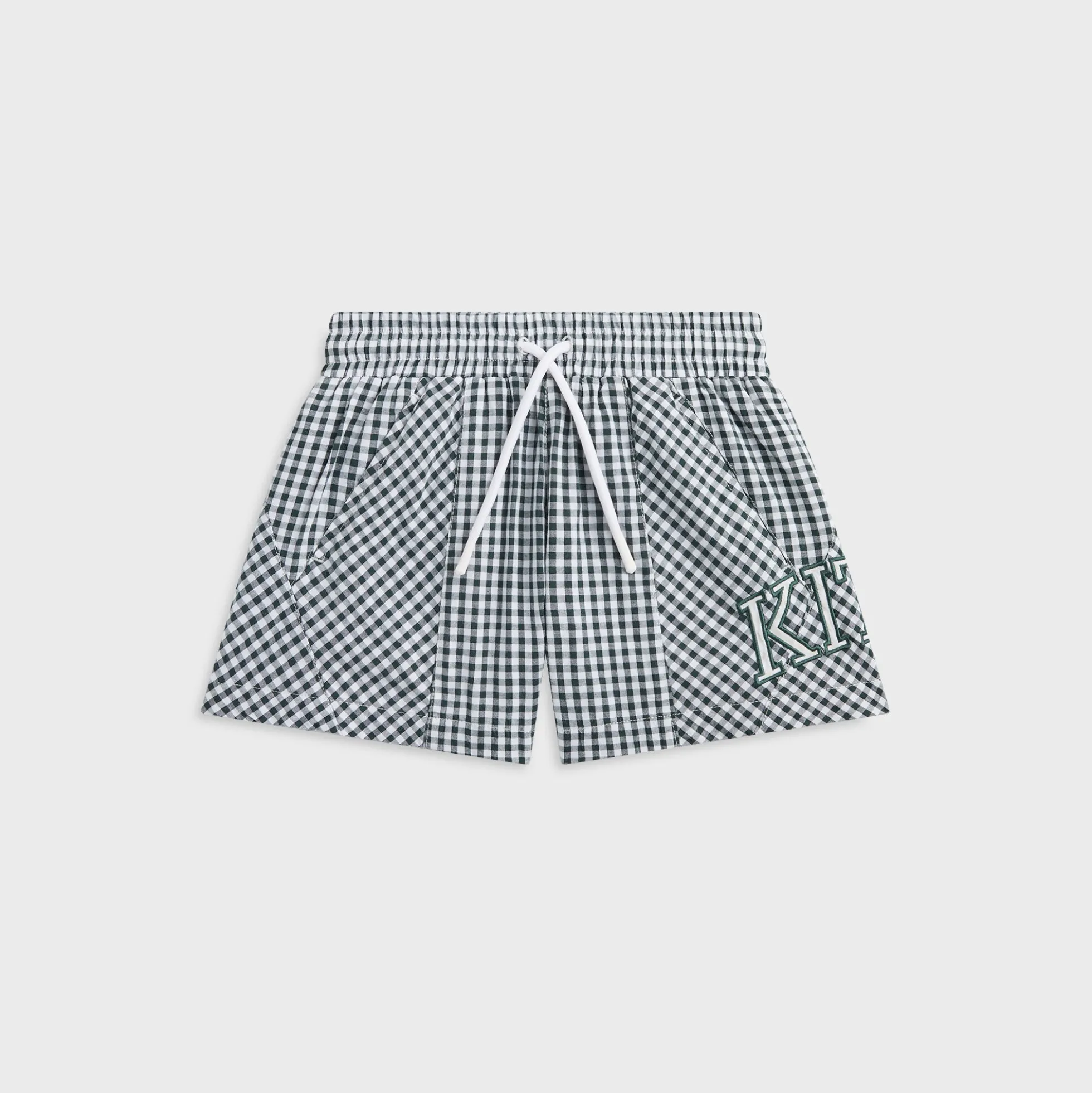 Kith Kids Blocked Gingham Curtis Short
