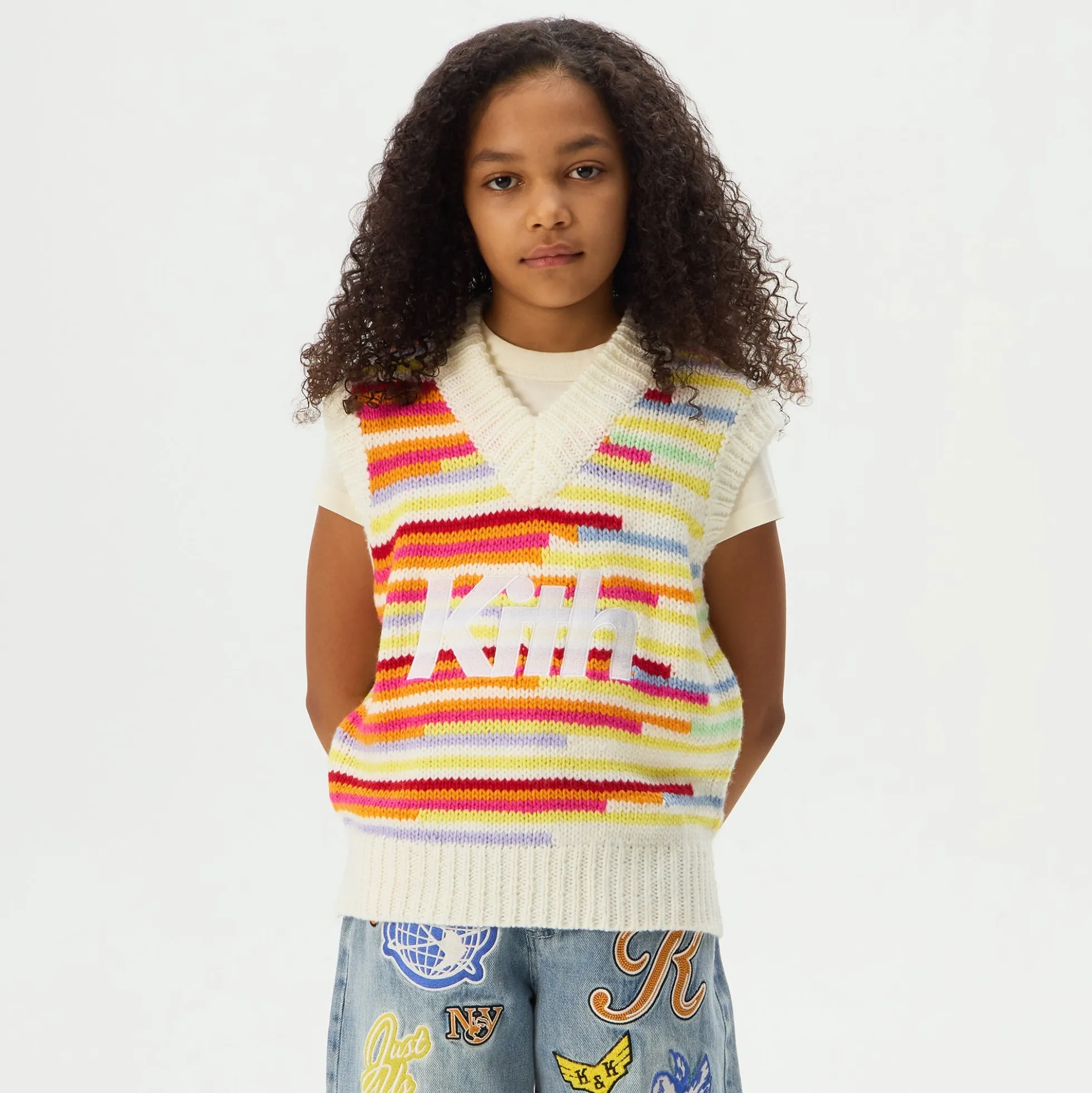 Kith Kids Chunky Space Dye Sweater Vest