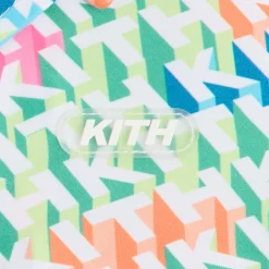 Kith Kids 3D Monogram Thompson Camp Swim Shirt