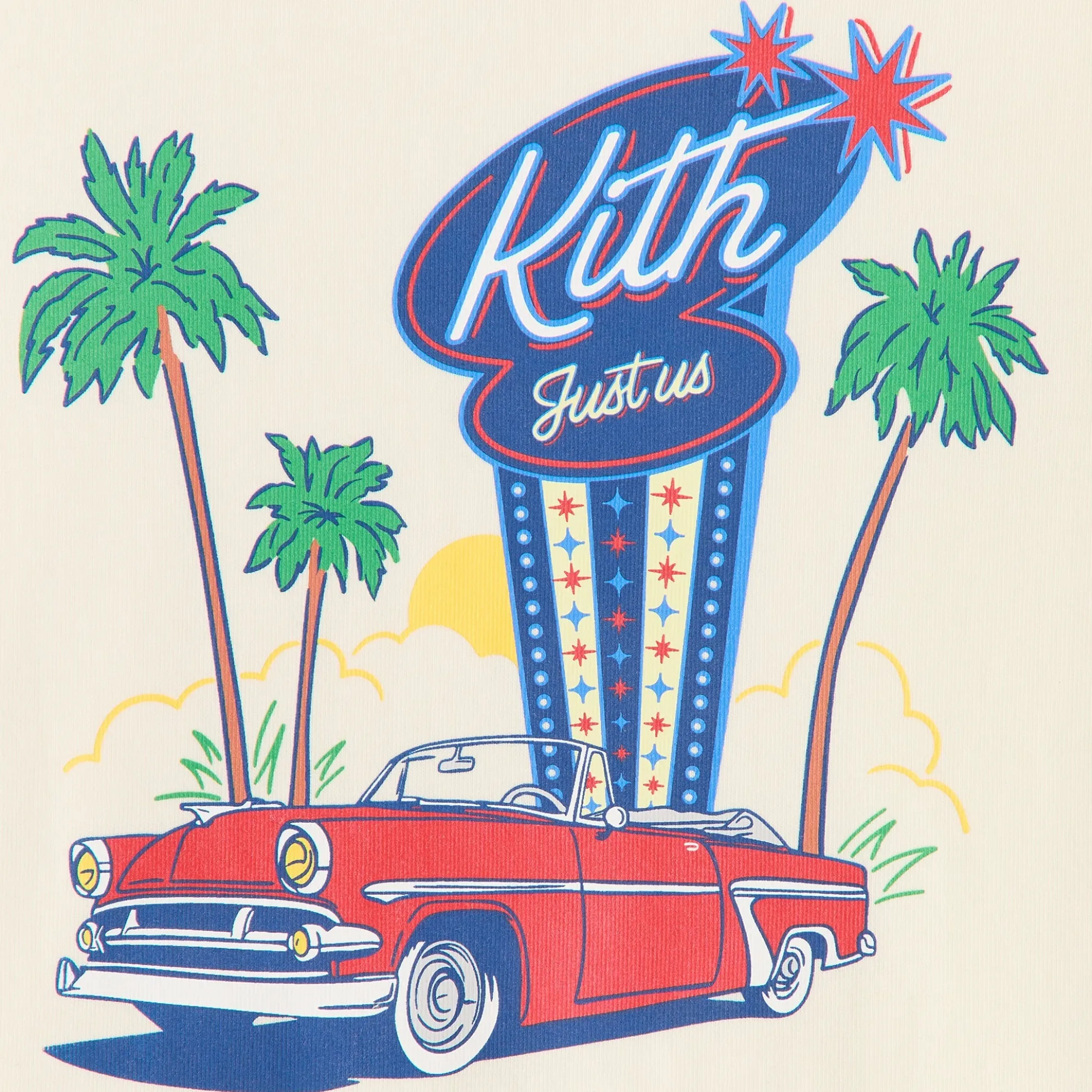 Kith Kids Drive In Graphic Tee