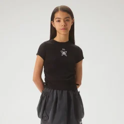 Kith Kids Mulberry Ruched Rib Tee