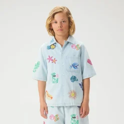 Kith Kids Novelty Thompson Camp Shirt