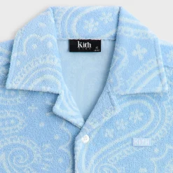 Kith Kids Paisley Jacquard Camp Shirt