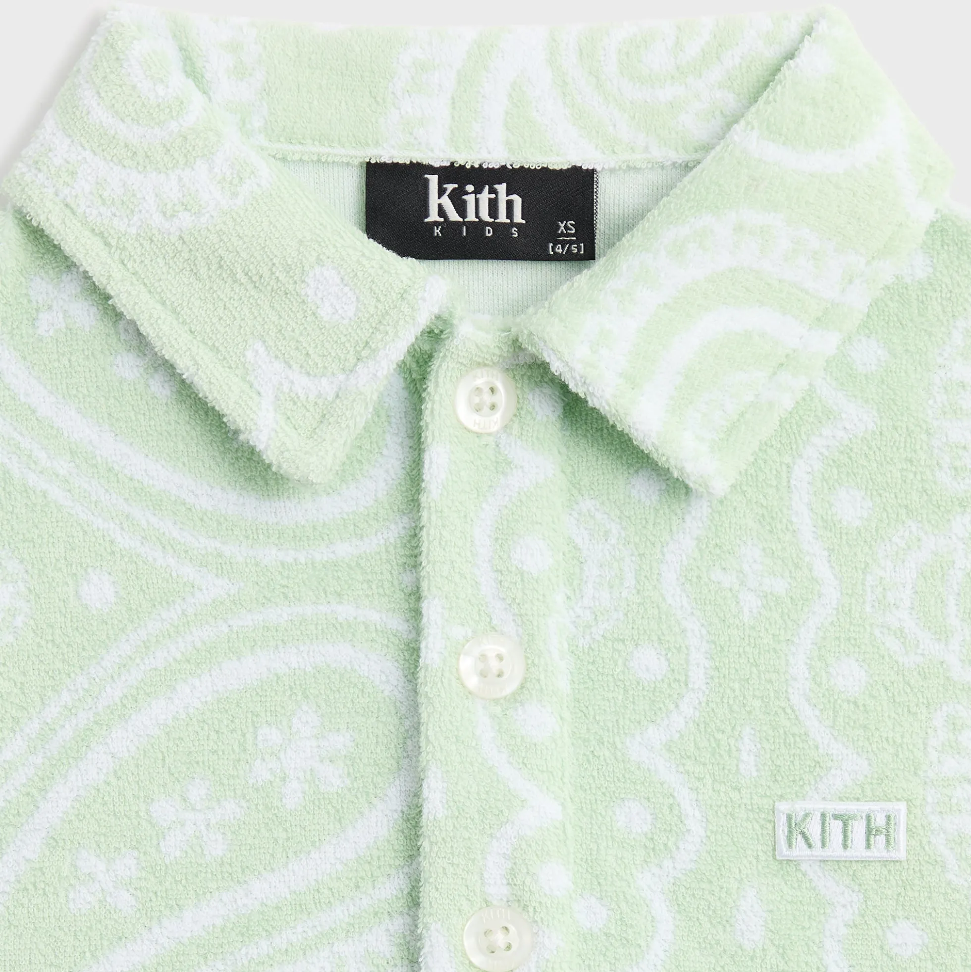 Kith Kids Paisley Jacquard Cropped Tank