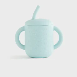 Kith Kids pour Mushie Gobelet d'apprentissage en silicone et paille