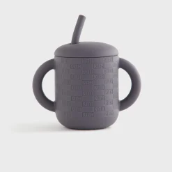 Kith Kids pour Mushie Gobelet d'apprentissage en silicone et paille