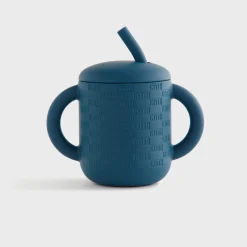 Kith Kids pour Mushie Gobelet d'apprentissage en silicone et paille