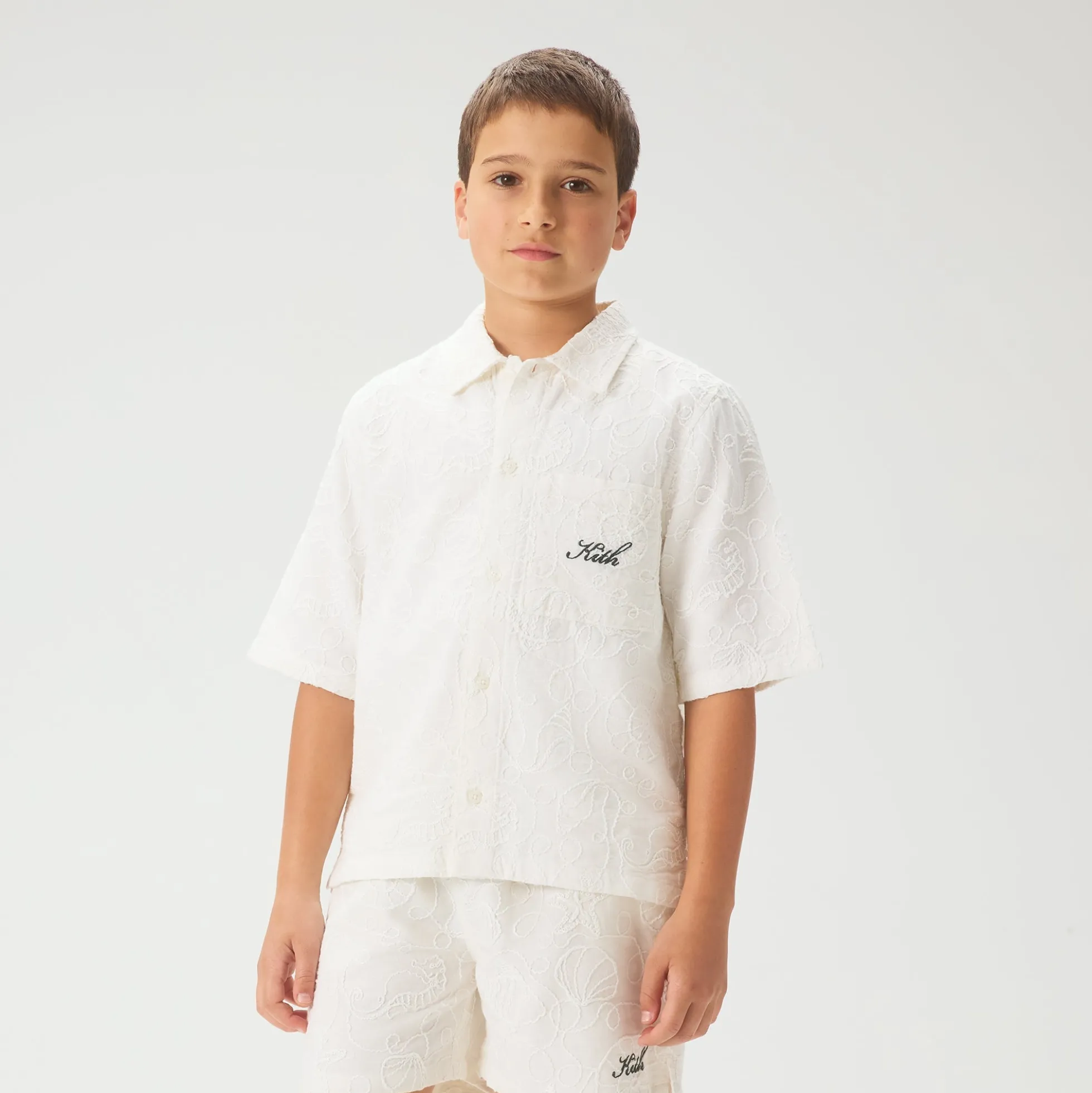 Kith Kids Seaside Bennet Camp Shirt