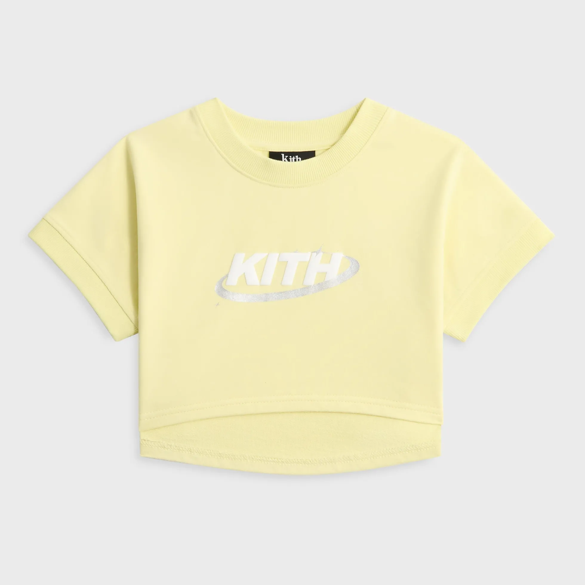 Kith Kids Short Sleeve Nelson Cropped Crewneck