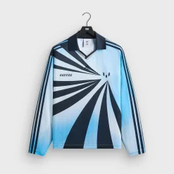 Kith & Messi for adidas Football Blue Goalkeeper Long Sleeve Tee