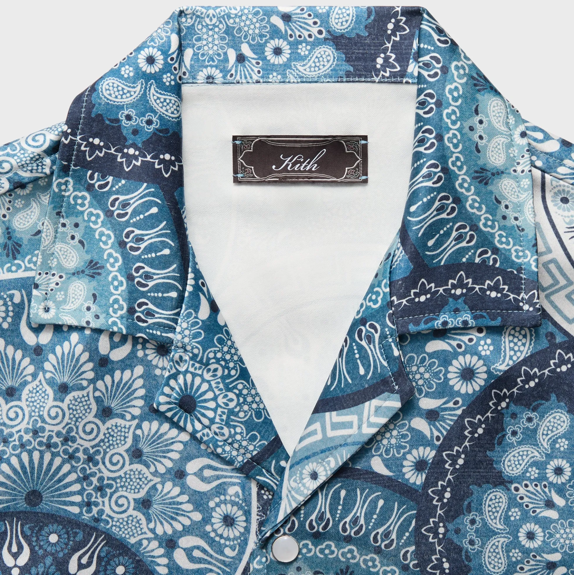 Kith Mosaic Mandala Thompson Camp Collar Shirt