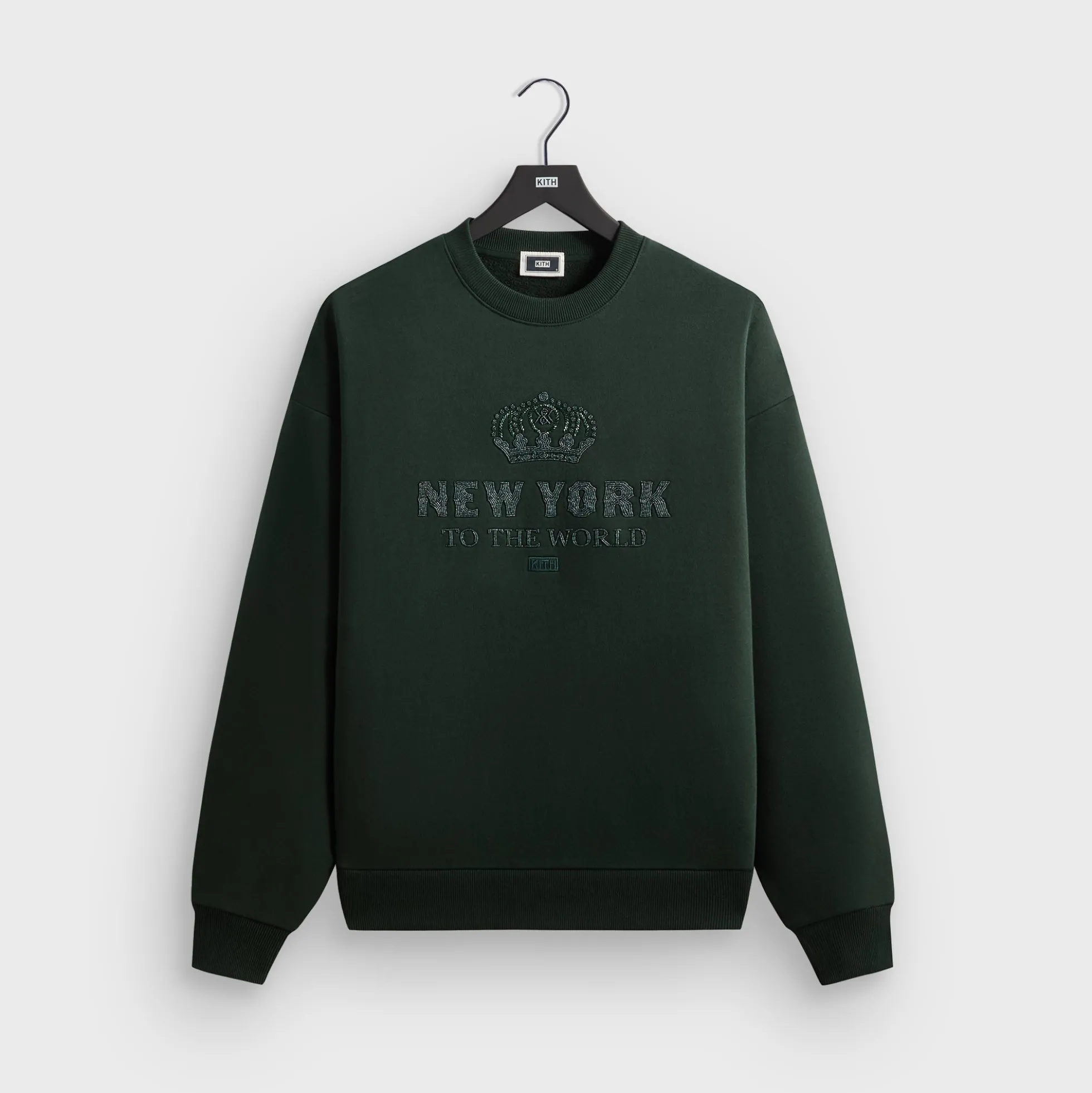Kith New York To The World Crown Crewneck