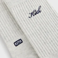 Kith 3-Pack Script Cotton Crew Socks