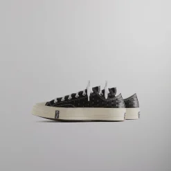 Kith pour Converse Chuck Taylor All Star 1970 Ox – Noir/Aigrette/Boîte blanche