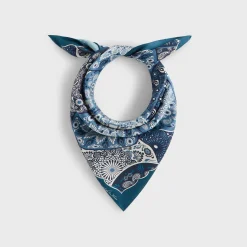 Kith Printed Mandala Silk Scarf