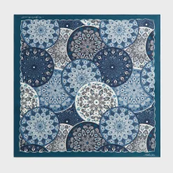 Kith Printed Mandala Silk Scarf