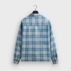 Kith Washed Indigo Plaid Henson Shirt