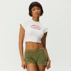Kith Women Corvin Kith Gleam Cap Sleeve Tee