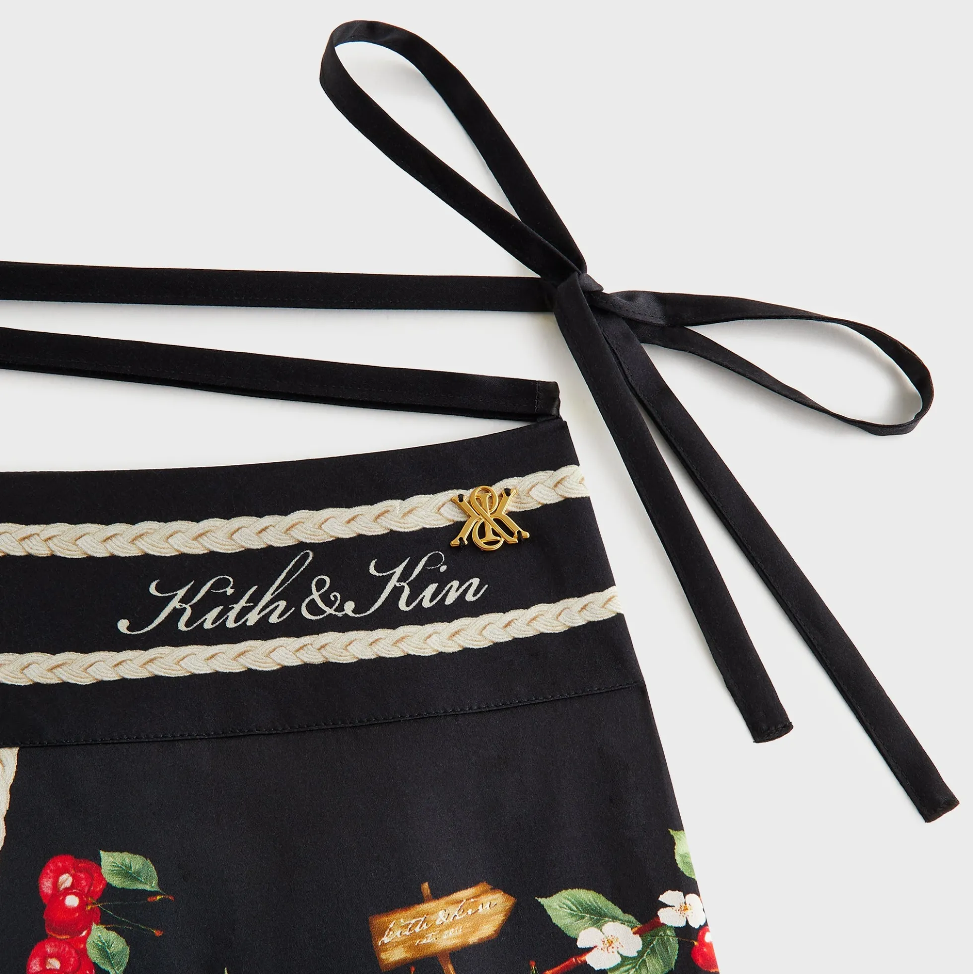 Kith Women Mako Cherry Wrap Tie Skirt