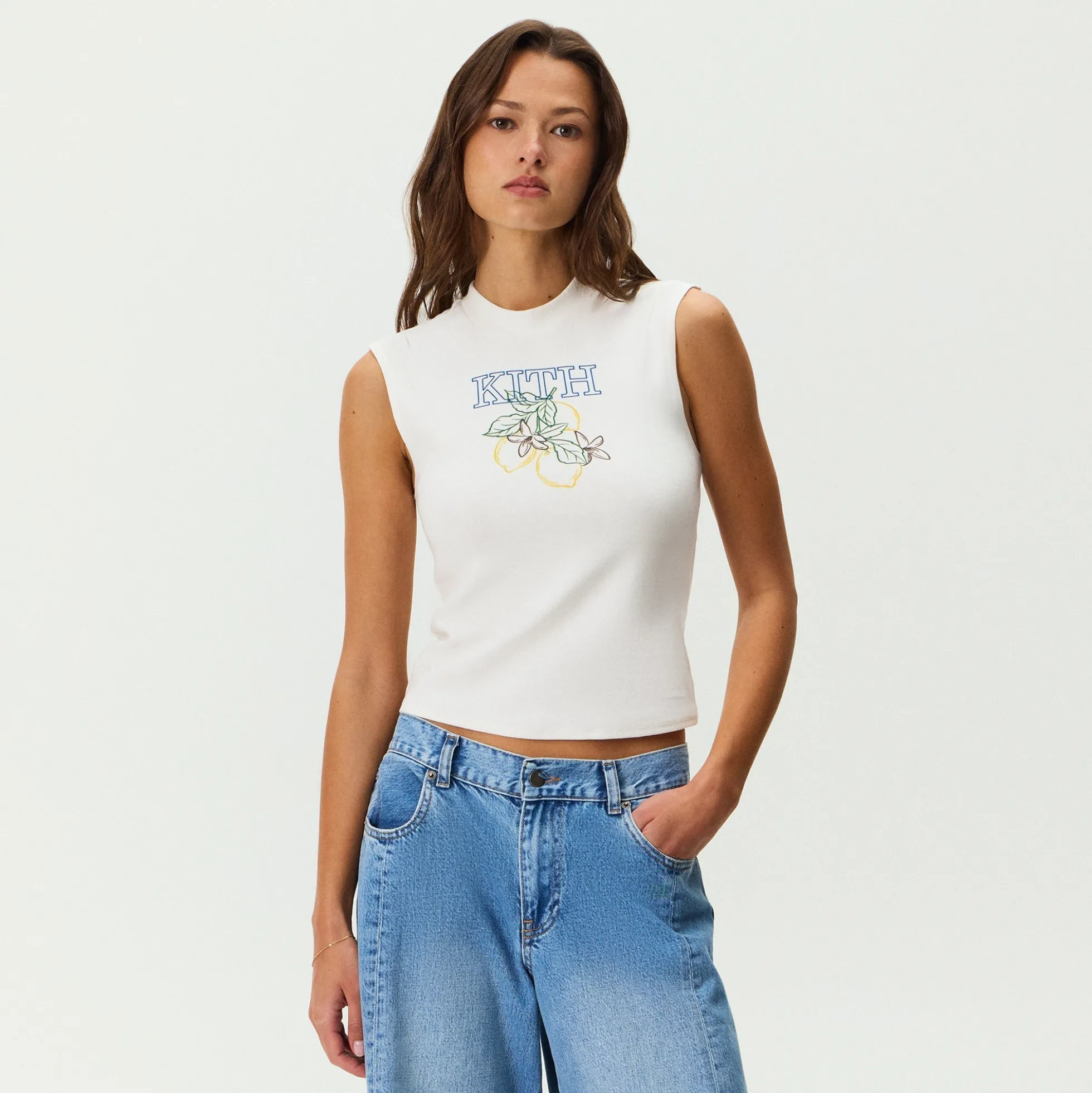 Kith Women Mulberry Kith Lemon Muscle Tank