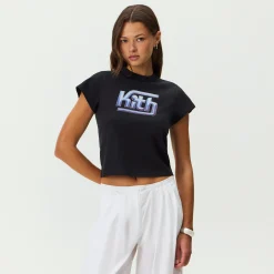 Kith Women Mulberry Vintage Platinize Tee
