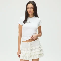 Lisa for Kith T-shirt rétréci Salem pour femme