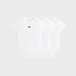 Lot de 3 bodies à manches courtes Kith Baby