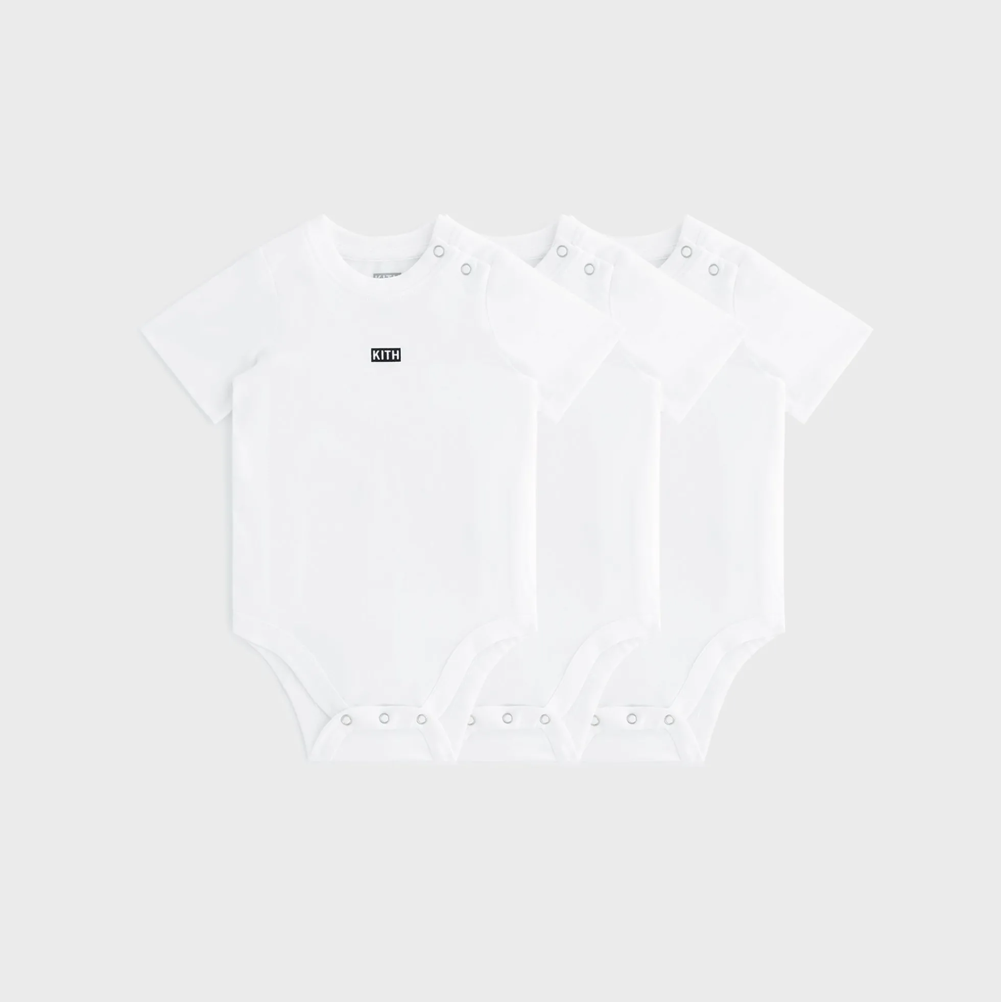 Lot de 3 bodies à manches courtes Kith Baby