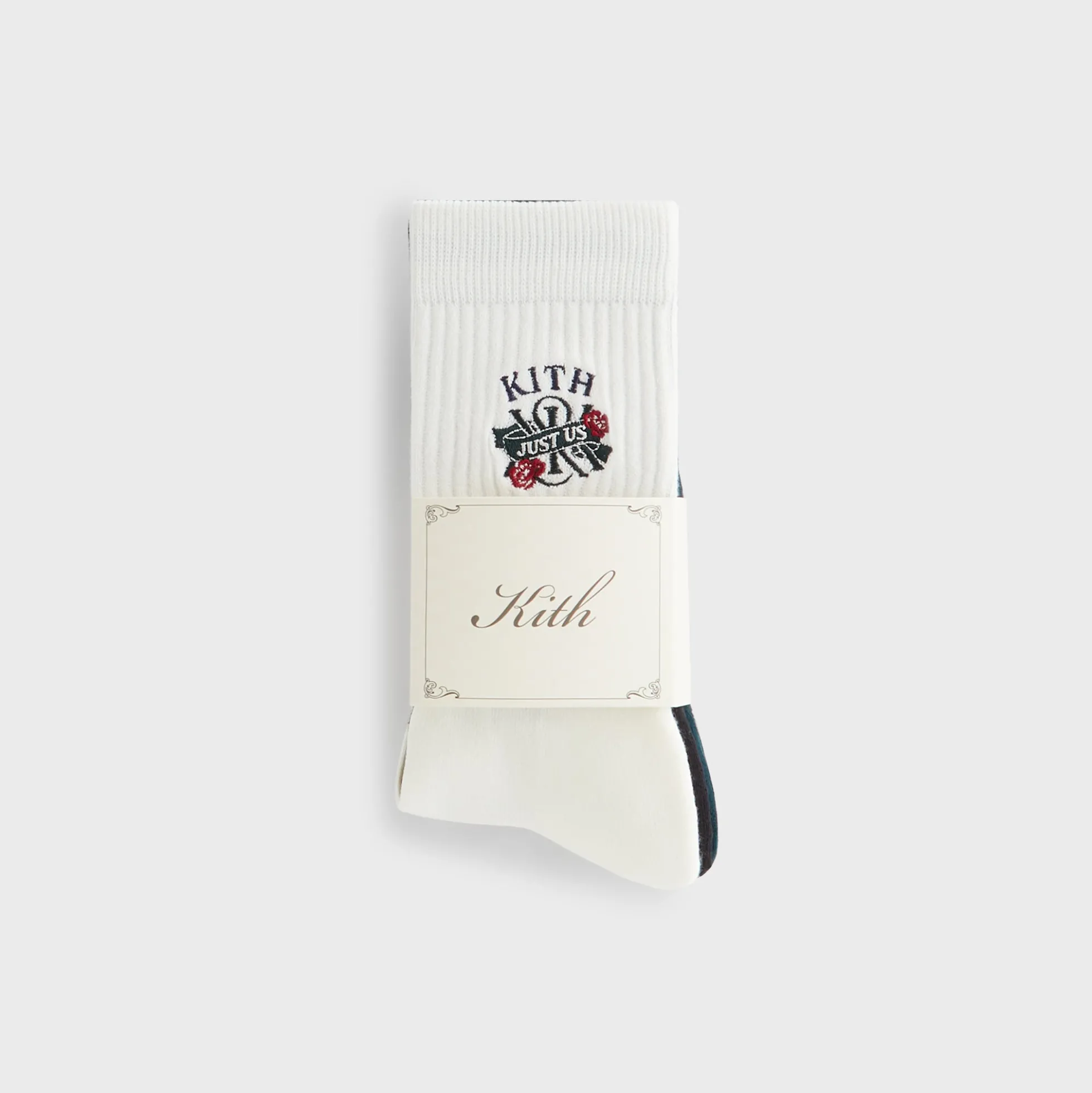 Lot de 3 paires de chaussettes en coton Kith Just Us