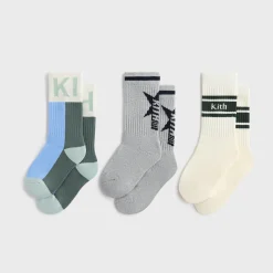 Lot de 3 paires de chaussettes Kith Kids