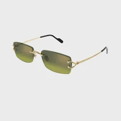 Lunettes de soleil rectangulaires